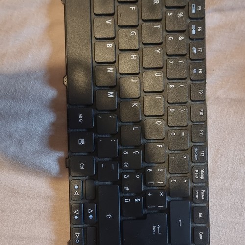 Tastiera nera qwerty - tastiera,
